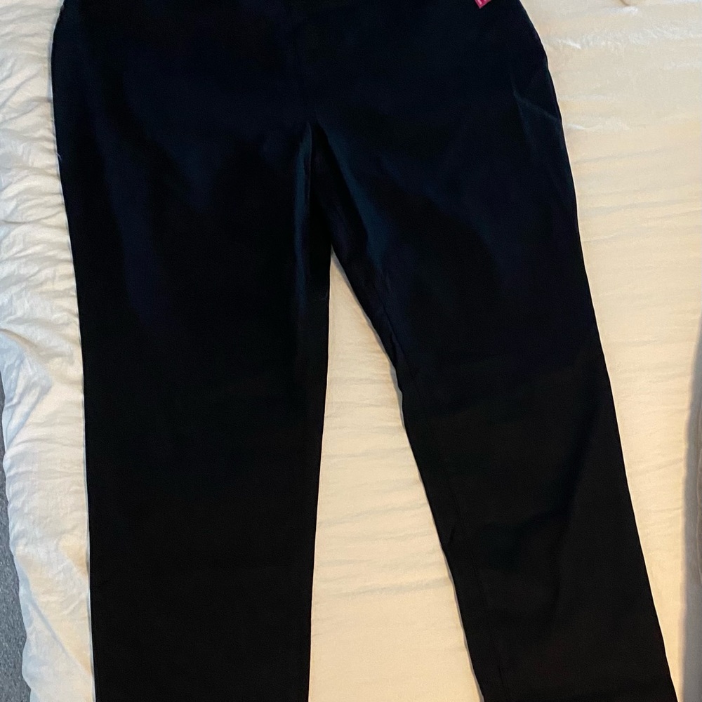 Belk Kim Rogers Tummy Control Plus Black Stretch Pants